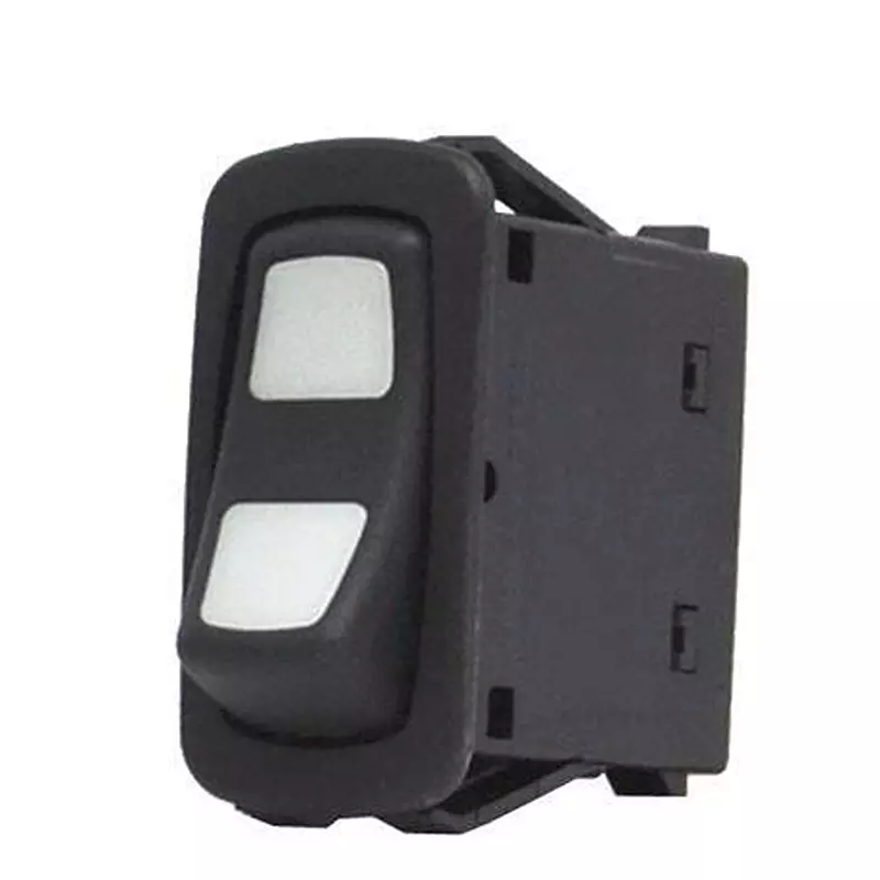 CARLING TECHNOLOGIES Rocker Switch Illuminated Quick Connect Termination 20 Amp Rocker Actuator 12 V DC, L11D1D601-APZ00-000