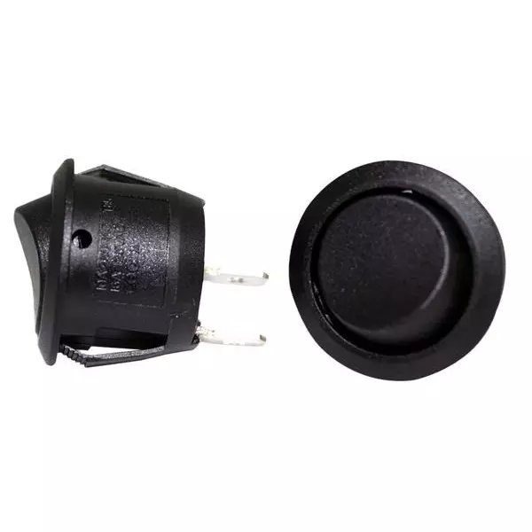 VCC Rocker Switch Non-Illuminated Quick Connect Termination, VRS-1-Q2PSI-20KNN-0