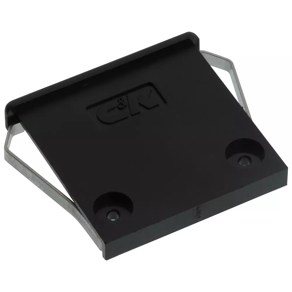 C&K COMPONENTS Front Mount End Plate, Thumbwheel Switch, 413402000