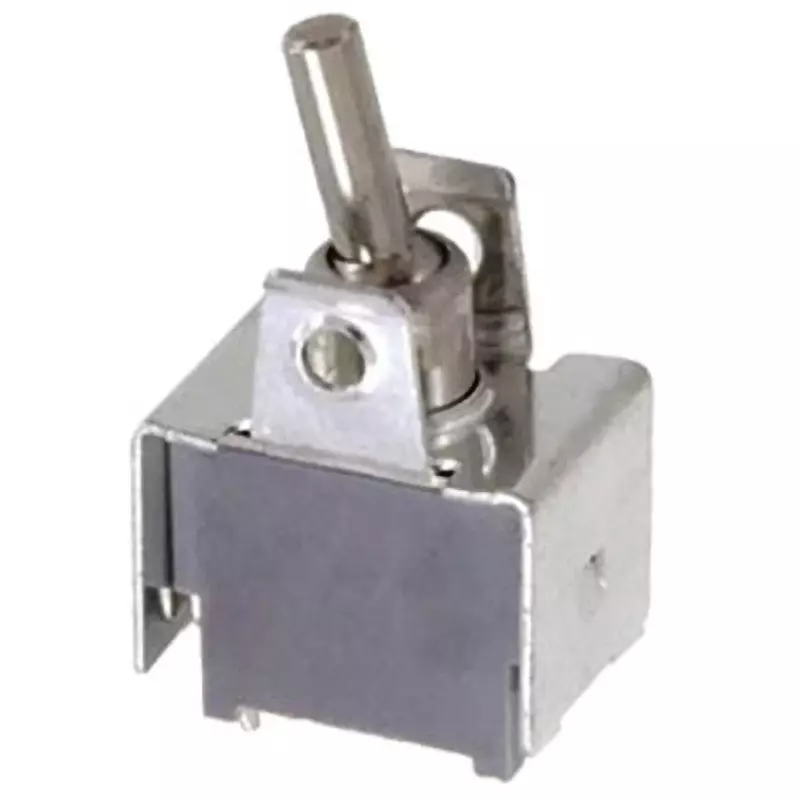 Nidek Lever Switch 50 mΩ or less (AC200μV 1.5 mA) ohm Contact Resistance, ALE1F-2M4-10-Z