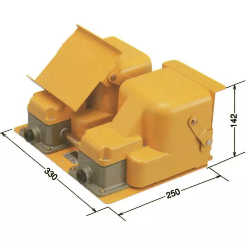 OJIDEN Foot Switch AC 250 V Rated Voltage Momentary, OFL-TW-SM2KS