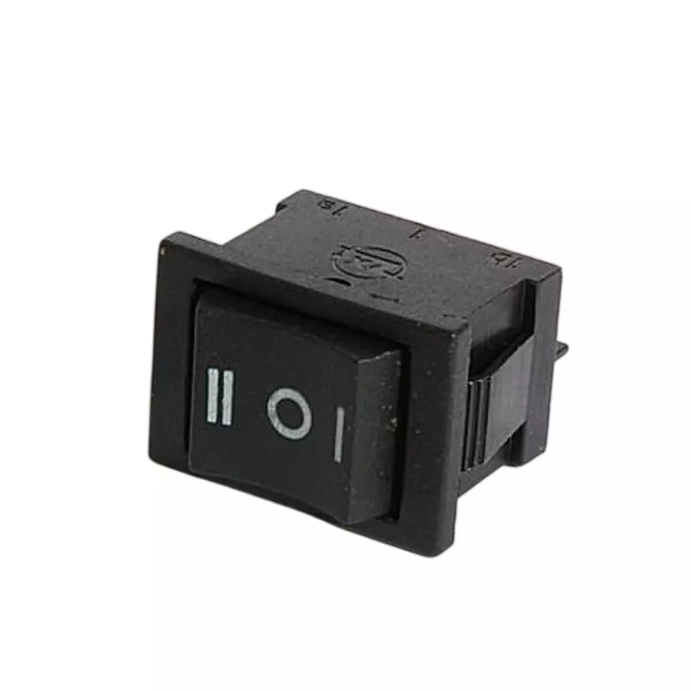 GB Small Wave Switch Rocker Operation Mechanism AC250V-6A・AC125V-10 A Rating, KCD1-C1-203051BB