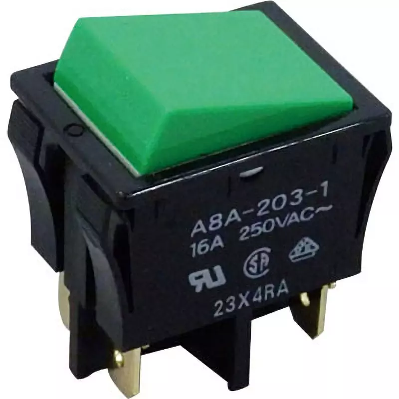 Omron Rocker Switch, A8A-203-1