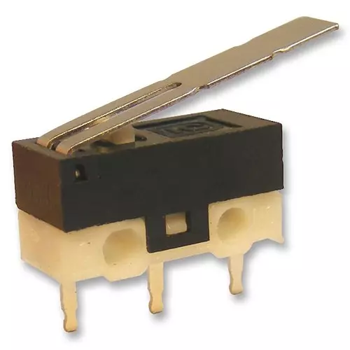 MULTICOMP PRO Microswitch Snap Action Switches MICROSWITCH, SPDT, 1A, LEVER, 125VAC, DM1-03P-30-3