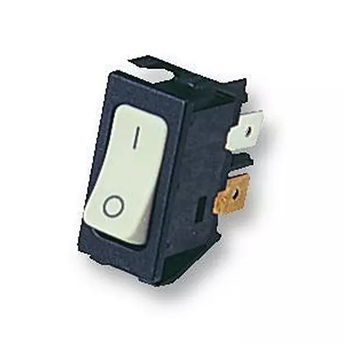 ARCOLECTRIC (BULGIN LIMITED) ROCKER SWITCH, DPST, I/O, C1250APAAB