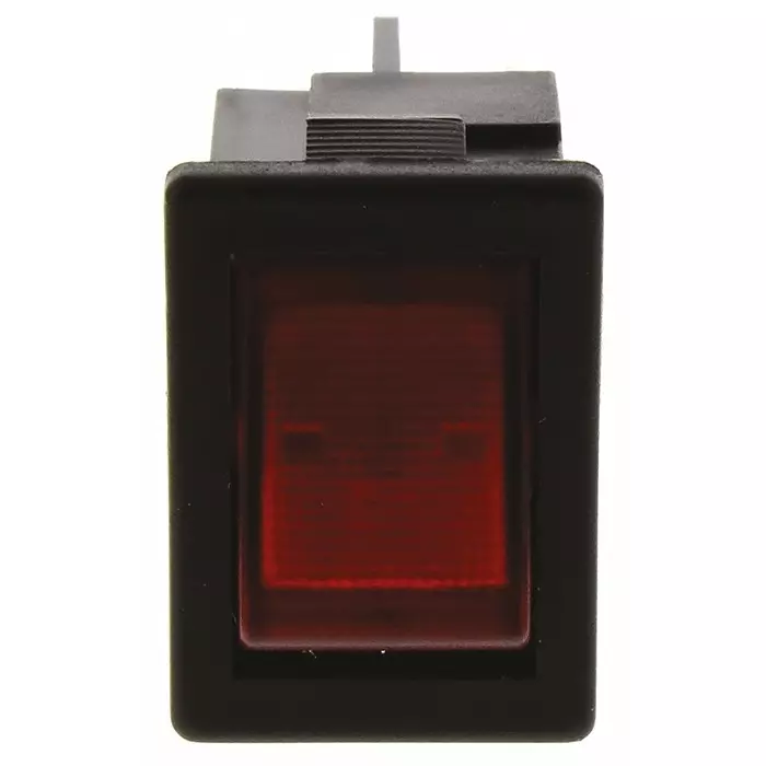 ARCOLECTRIC (BULGIN LIMITED) Illuminated SPST On-Off Rocker Switch Panel Mount, H8503VBNAA