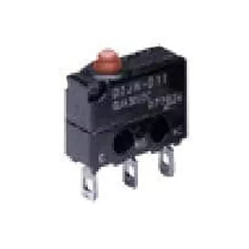 OMRON ELECTRONIC COMPONENTS Chassis Mount Basic Switch SPDT Wire Lead Termination 100 mA, D2JW-01K21-MD