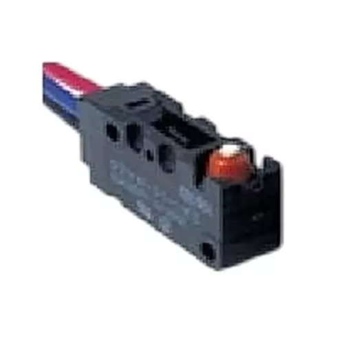 OMRON ELECTRONIC COMPONENTS Chassis Mount Basic Switch SPDT 125 V AC, 250 V AC Wire Lead Termination 5 Amp, D2VW-5L1B-1MS