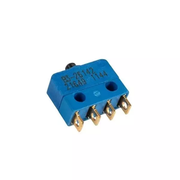 Otto PCB Mount Basic Switch SPST-NO 115 V AC Solder Terminal Termination 8 Amp, B3-46111