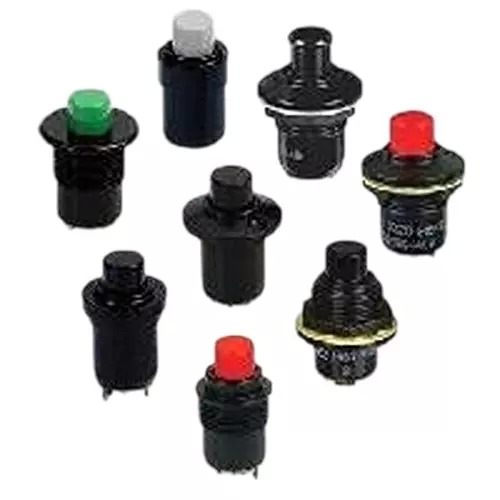 Otto Bushing Mount Basic Switch SPDT 115 V AC Solder Lug Termination 10 Amp, P1-90013