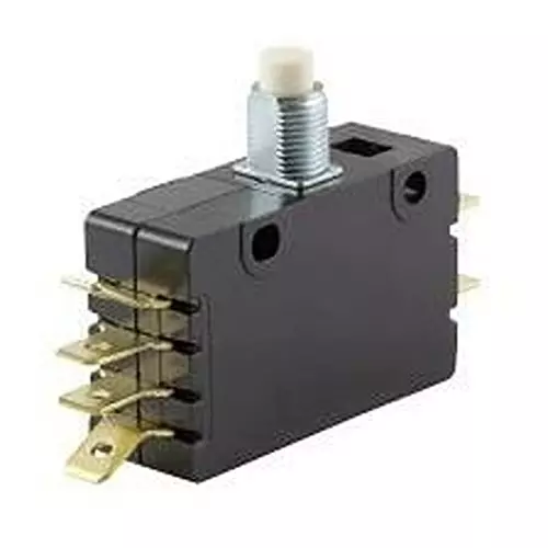 ZF Chassis Mount Basic Switch DPDT 250 V AC Screw Termination 20 Amp, E20-00M