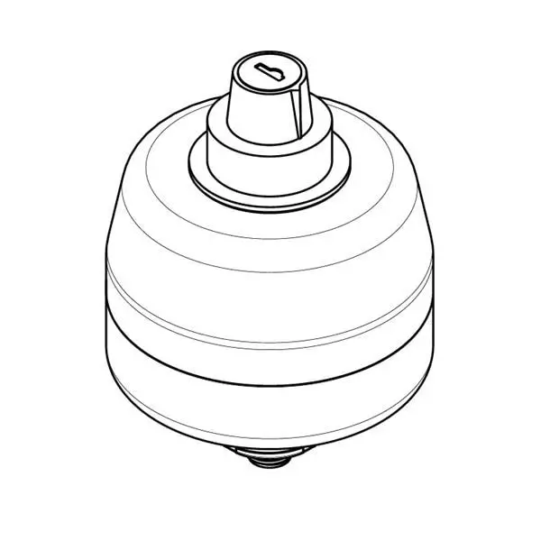 BANNER ENGINEERING Keylock Switch Illuminated Quick Connect Termination SPST-NO, OS80K2LX3XR1MQP