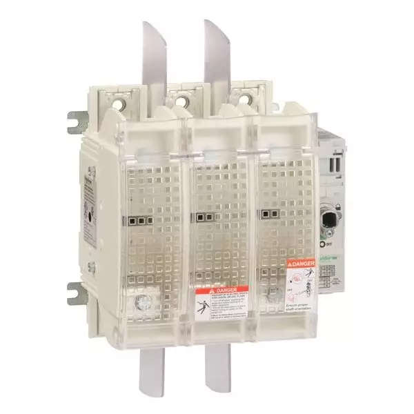 Schneider Electric Switchor Fuse Disconnect Switch Lug Termination 200 Amp 3P3T, GS2MU3N