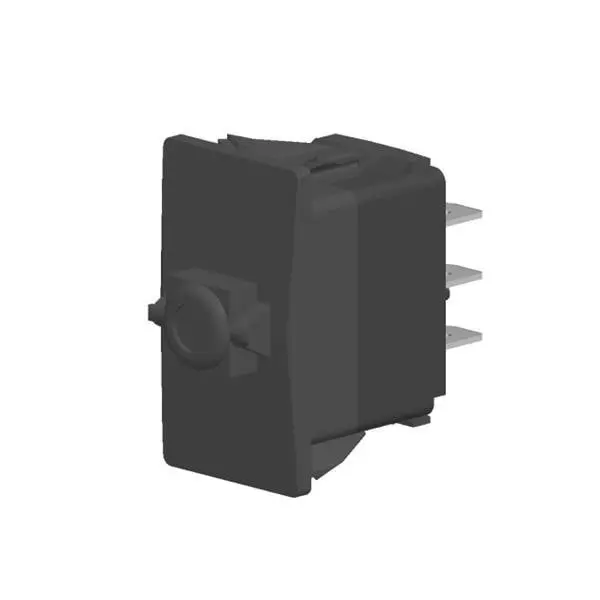 CARLING TECHNOLOGIES Sealed Rocker Switch Non-Illuminated SPDT, V8B1S00C-00000-000