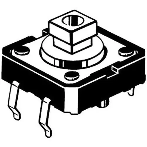 Omron Tactile Switch 100 mohm or more (at 250 V DC mega), B3F-4155