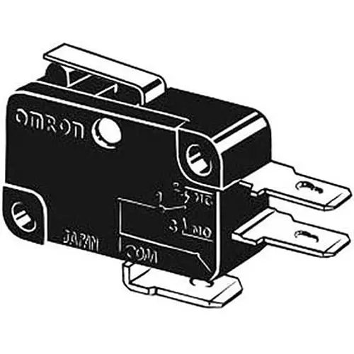 Omron Miniature Basic Switch 100 mohm or more (with DC500 V insulation resistance meter), V-151-1E5