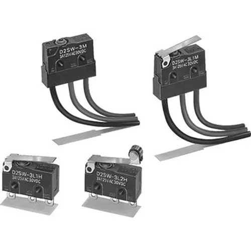 Omron Ultra-Small Basic Switch DC 30 V Rated Voltage, D2SW-01L2-2M
