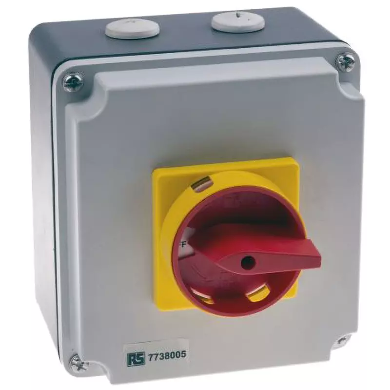 RS PRO Safety Disconnect Switch 690 AC V Rated Voltage, 773-8005