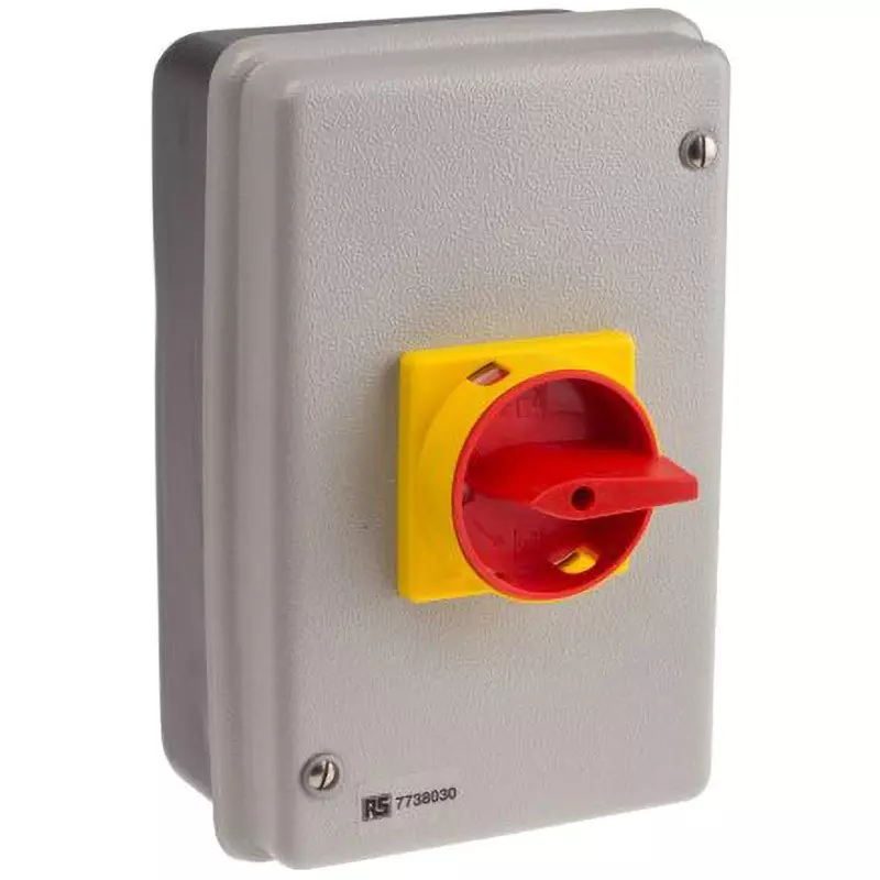 RS PRO Safety Disconnect Switch 690 AC V Rated Voltage, 773-8030
