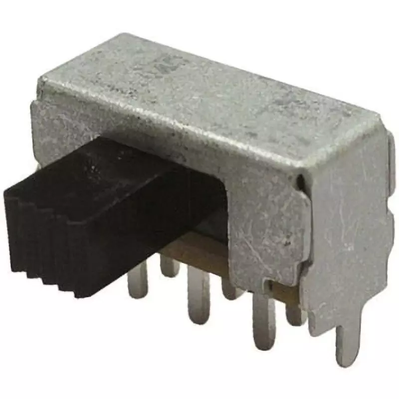 Nidek Slide Switch 2 Pole, MFS201N-16-Z (Pack of 5)