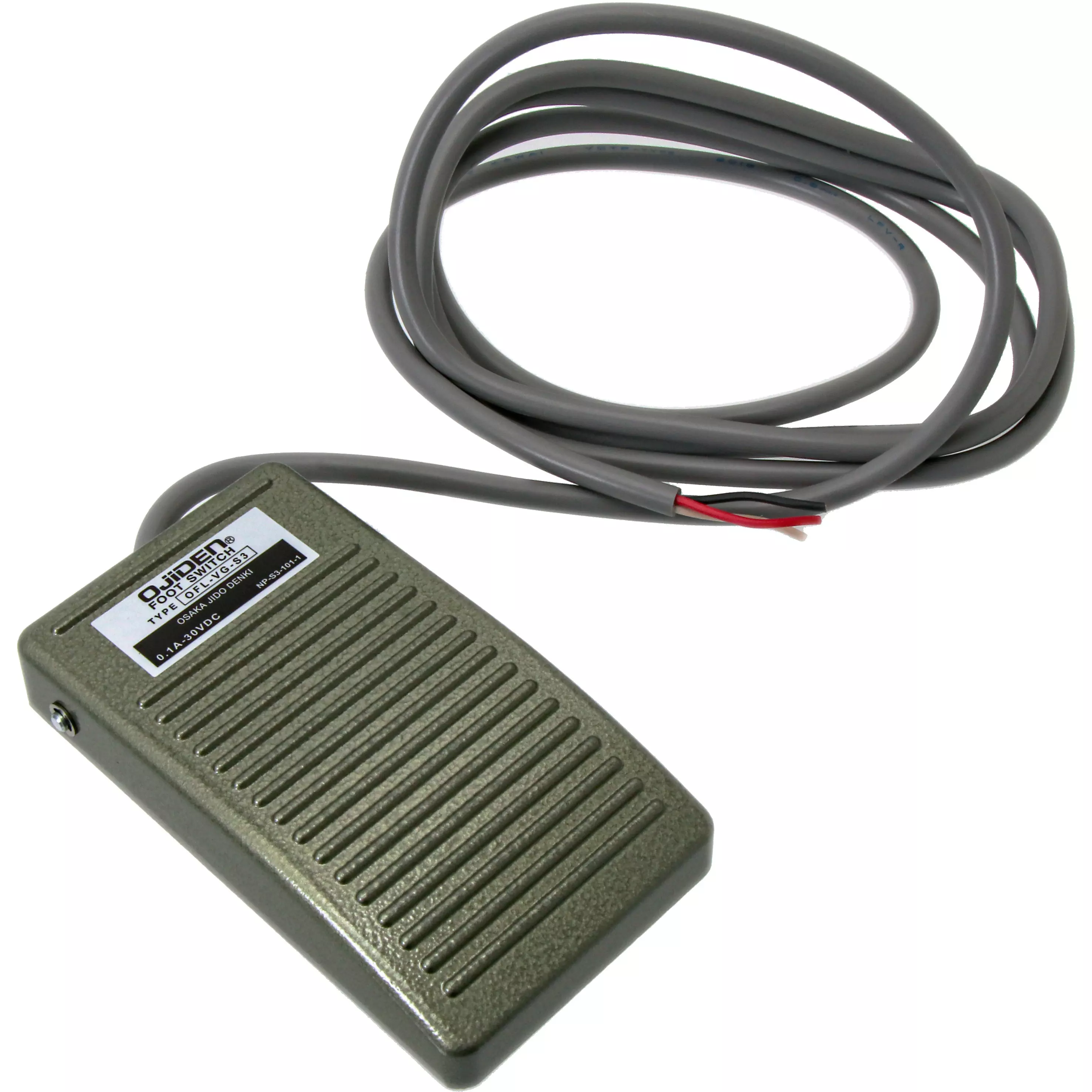 OJIDEN Foot Switch 0.1 Amp Rated Current DC 30 V Rated Voltage, OFL-VG-S3