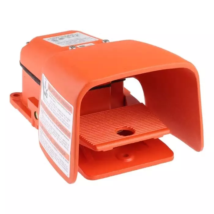 Buy RS PRO Heavy Duty Momentary Foot Switch DP-CO Orange 250 V