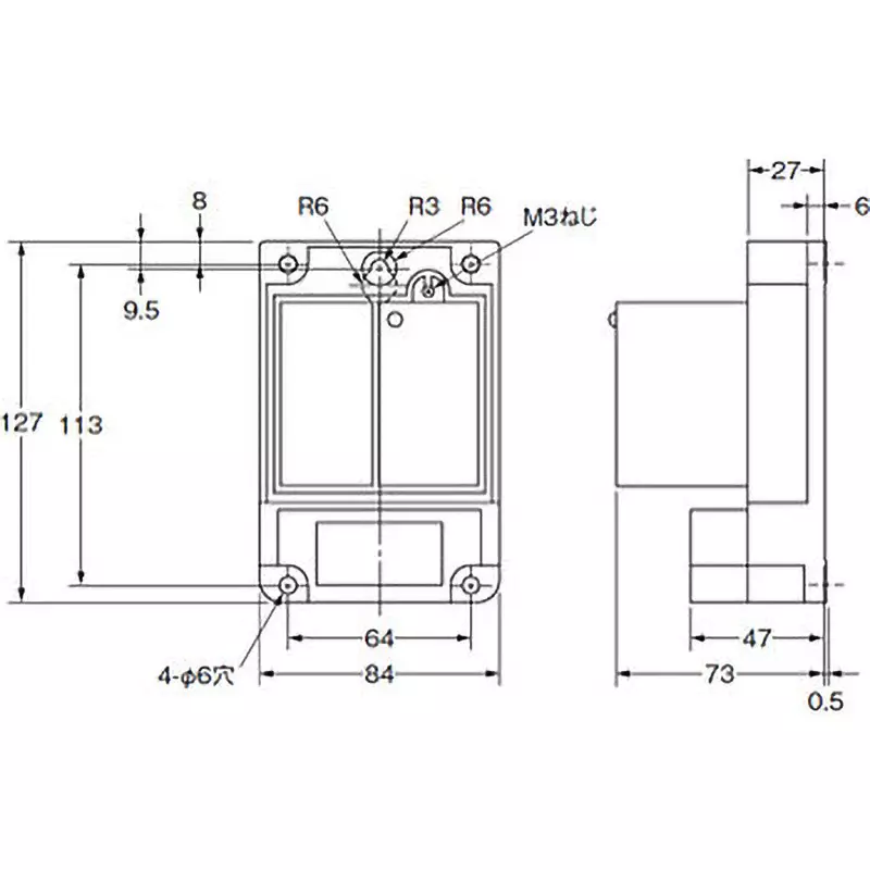 Omron Floatless switch (Base Type) 61F-G Series