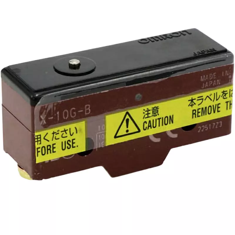 Omron Magnetic Blowout Basic Switch X Pin Push Button Type, X-10G-B