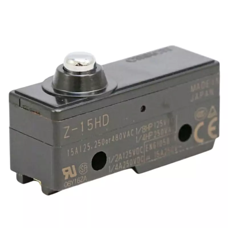 Omron Basic Switch Spring Short Push Button Type, Z-15HD