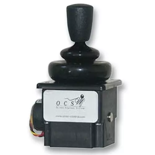 APEM JOYSTICK, 1 AXIS, 5KOHM, +/ 27.5DEG, 1W, 4R182S1E55126
