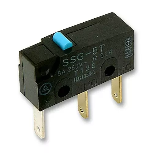 OMRON ELECTRONIC COMPONENTS MICROSWITCH, V4, ROLLER LEVER, SSG-5L2T