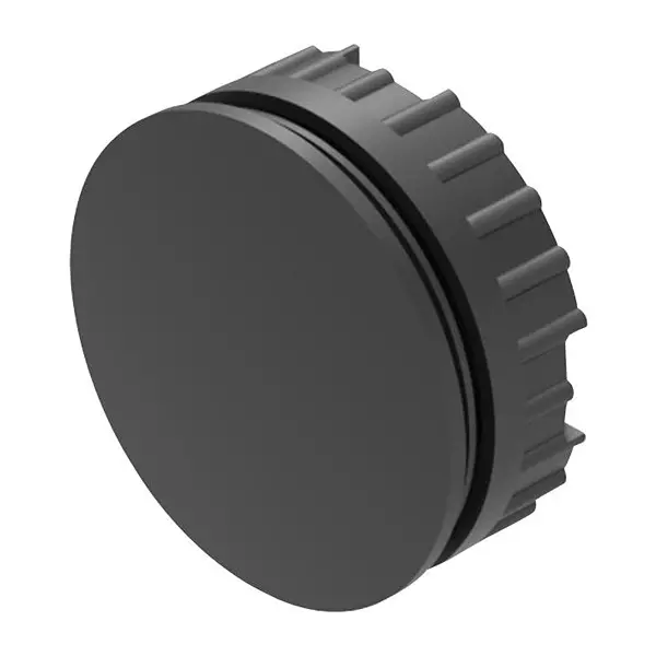 EAO Blind Plug, 36mm Dia, Plastic, BlACk, 704.964.8