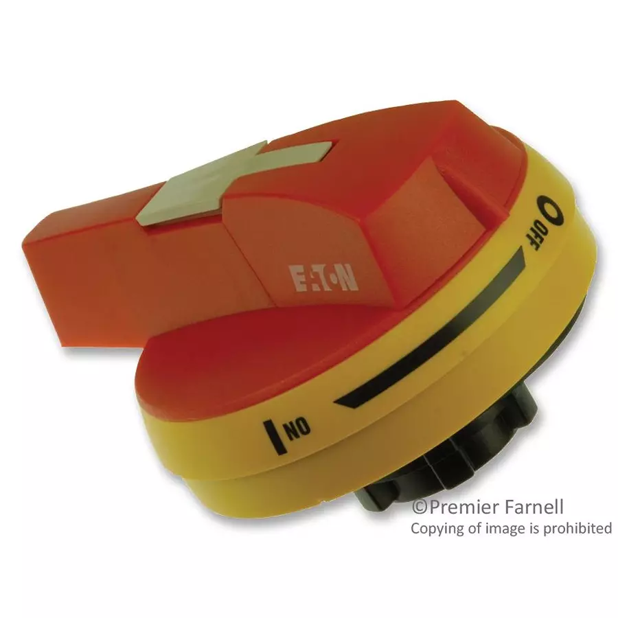 EATON CUTLER HAmmER Selector Handle, Red, SHR0N12HV