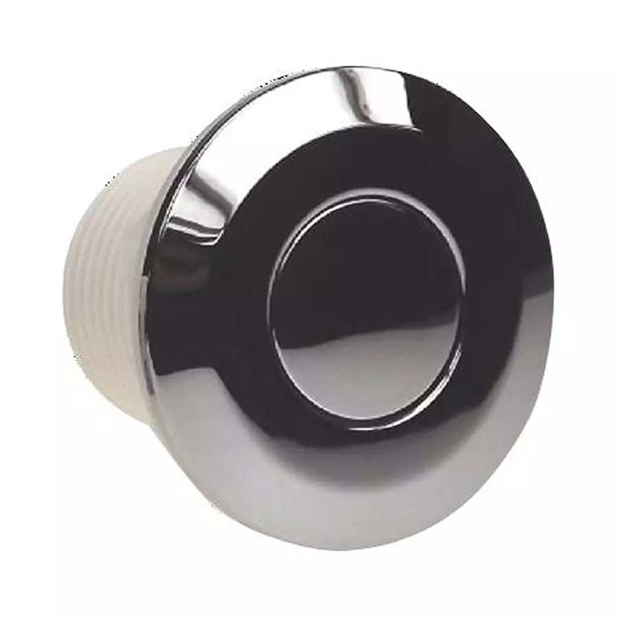 HERGA Chrome Plated Push Button, 6438-ACAC-AB00