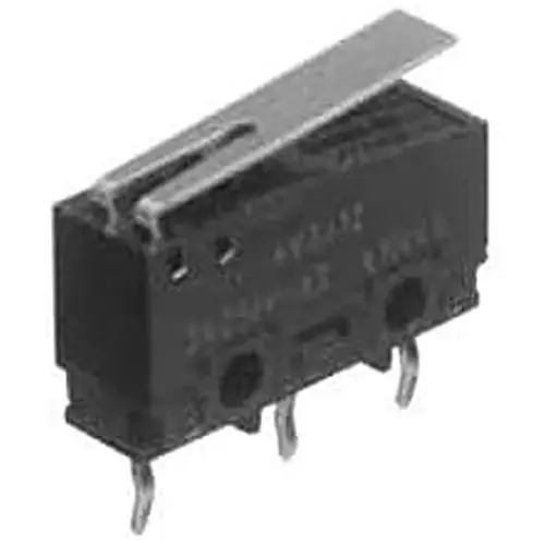 Panasonic Chassis Mount Basic Switch 125 V AC Solder Pin Termination 100 mA, AVT3222613