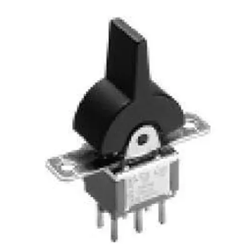 TE CONNECTIVITY Rocker Switch Non-Illuminated Solder Lug Termination 2 Amp Paddle Actuator 30 V DC, A205J61ZQ0004