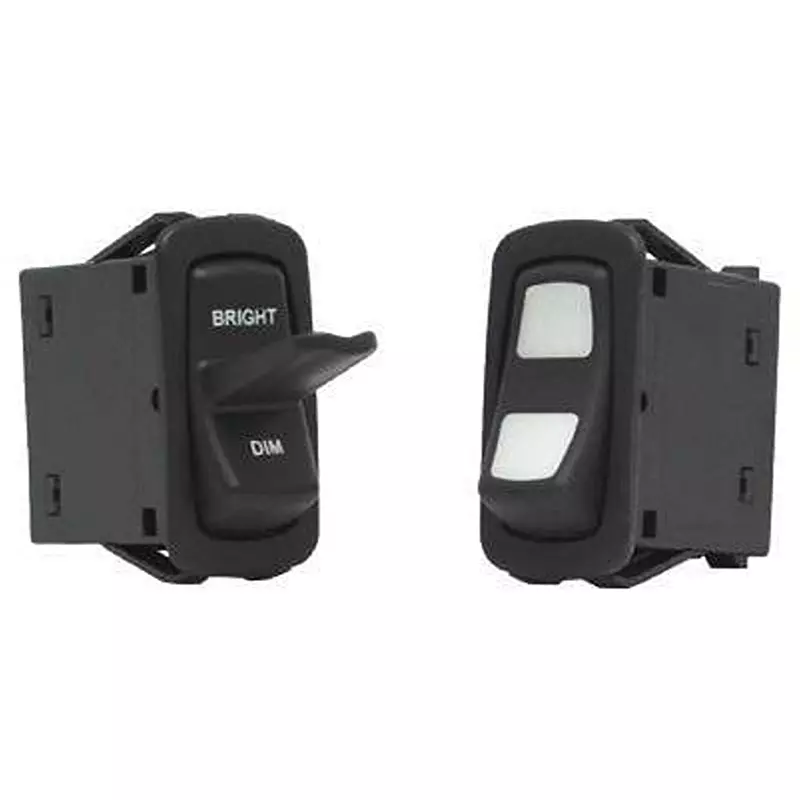 Buy CARLING TECHNOLOGIES Snap-In Rocker Switch Quick Connect (0.250 ...