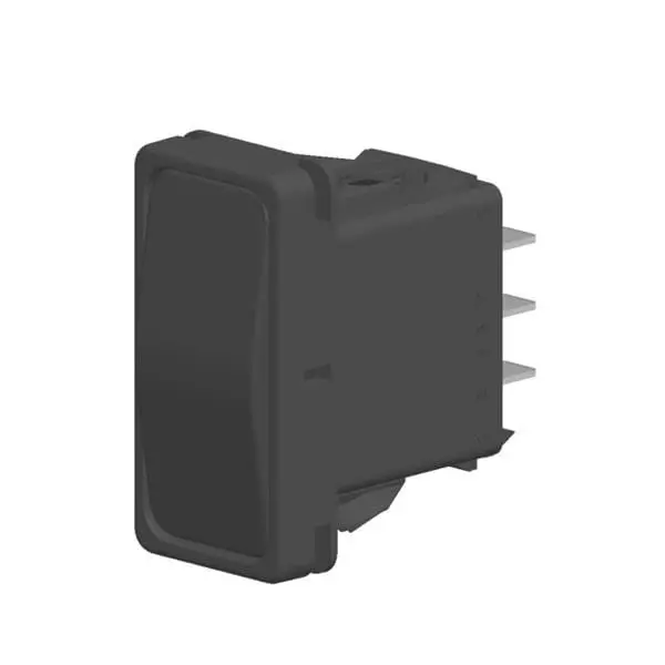 CARLING TECHNOLOGIES Sealed Rocker Switch Non-Illuminated 20 Amp Rocker Actuator 12 V DC DPDT Panel Mount, VLD2S001-6ZZ00-000