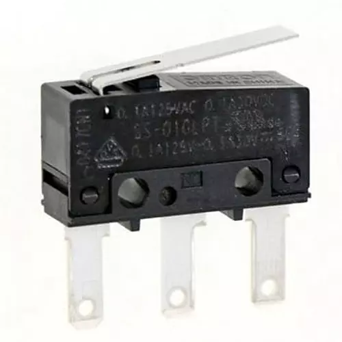 Omron Ultra-Small Basic Switch 100 mohm or more (with DC500 V insulation resistance meter), SS-01GLPT