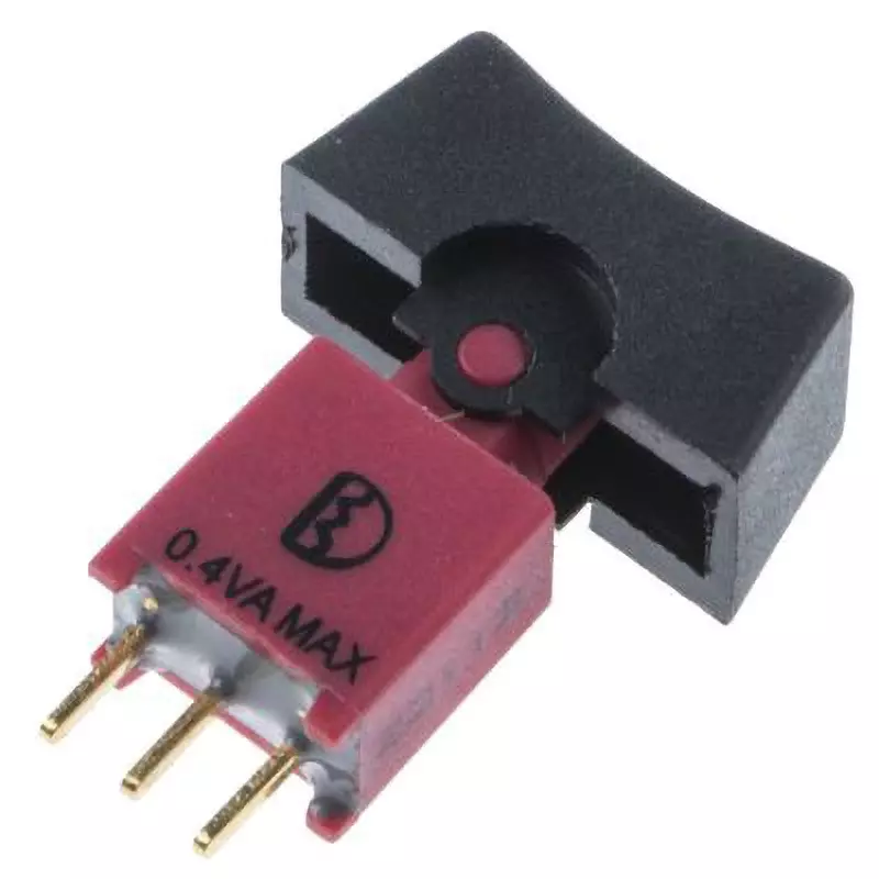 RS PRO Rocker Switch Copper Alloy, Gold Plating Contact Material Rectangle Actuator, 734-6883