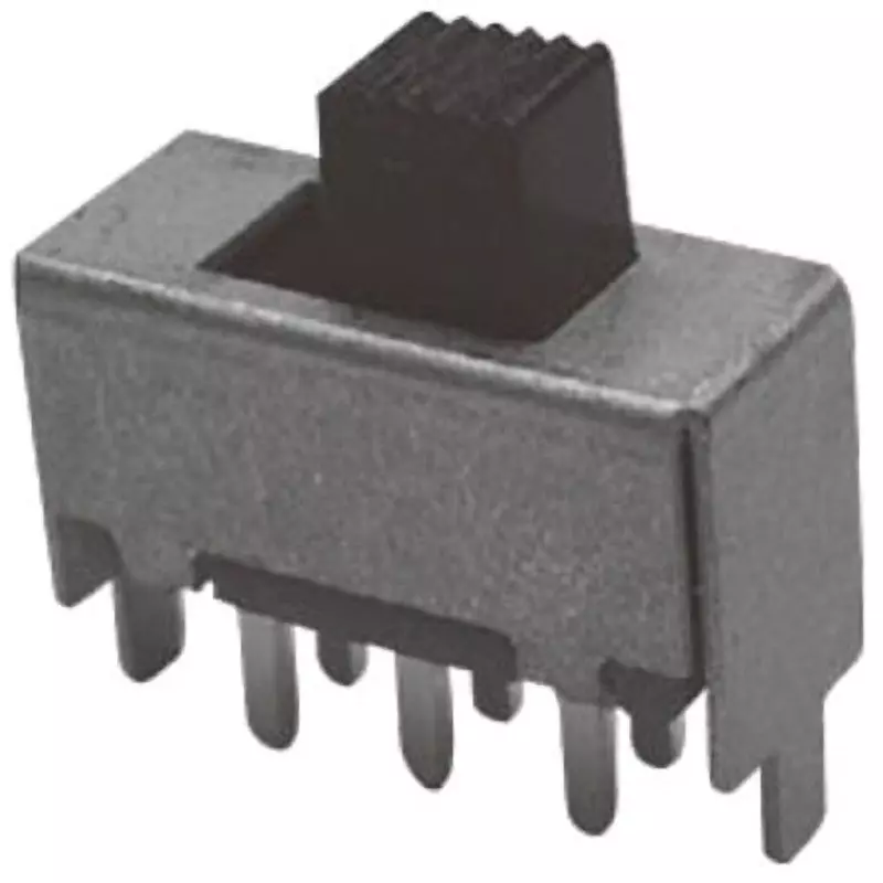 Nidek Slide Switch 2 Pole, MFS201N-9-Z (Pack of 5)