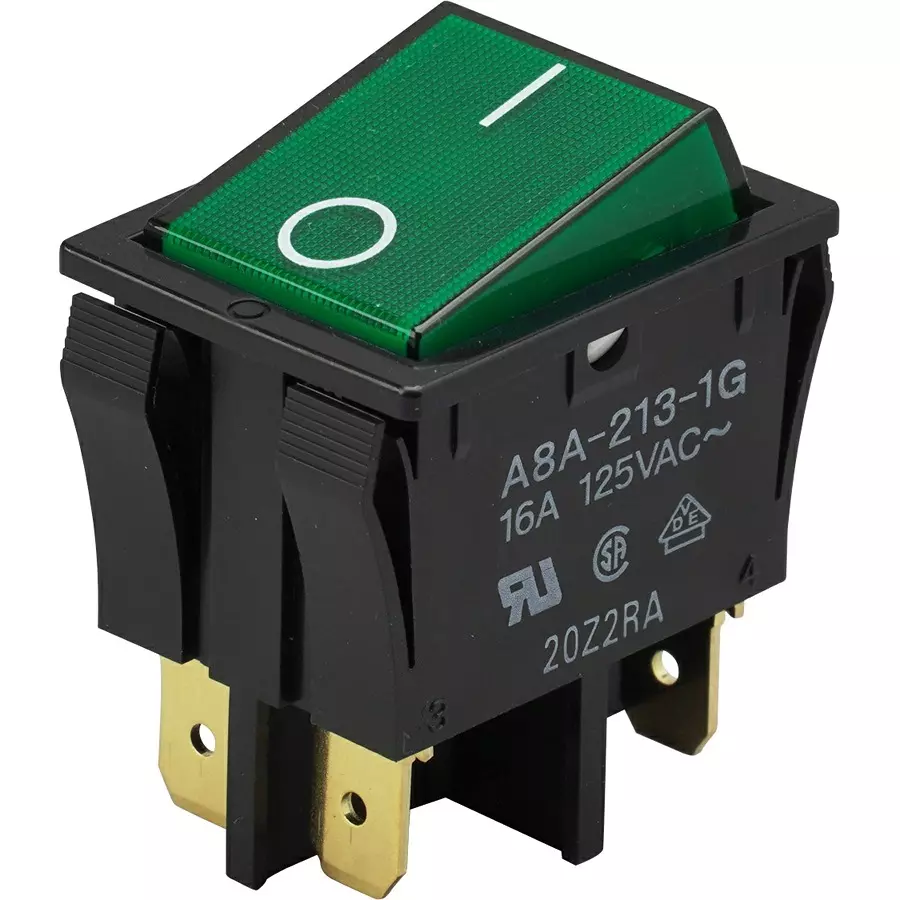 Omron Rocker Switch, A8A-213-1G