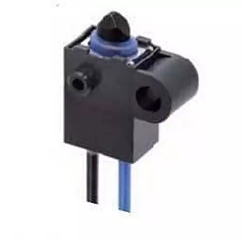 OMRON ELECTRONIC COMPONENTS PCB Mount Basic Switch SPST-NO Wire Lead Termination 100 mA, D2EW-B03MS