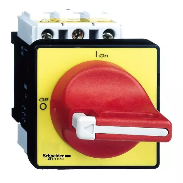 Schneider Electric Emergency Stop Switch Disconnect Switch Screw Clamp Terminal Termination 21.8 Amp, VCD1