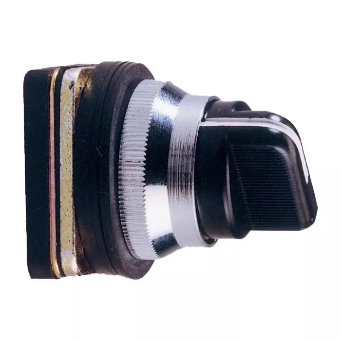 ALTECH Operator, Selector Sw, Blk, Maintained, As2-2P