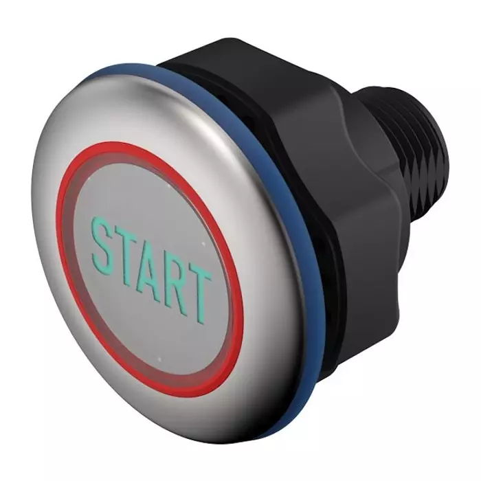 EAO Touch Button Sw, Dynamic, 0.2A, 32V, 84-Acks-C10-04Bf