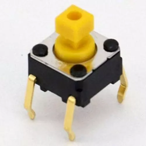 Omron Tactile Switch 100 mohm or more (at 250 V DC mega), B3F-1052-G