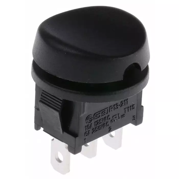 RS PRO SPDT On-Off-On Rocker Switch Panel Mount, 419772