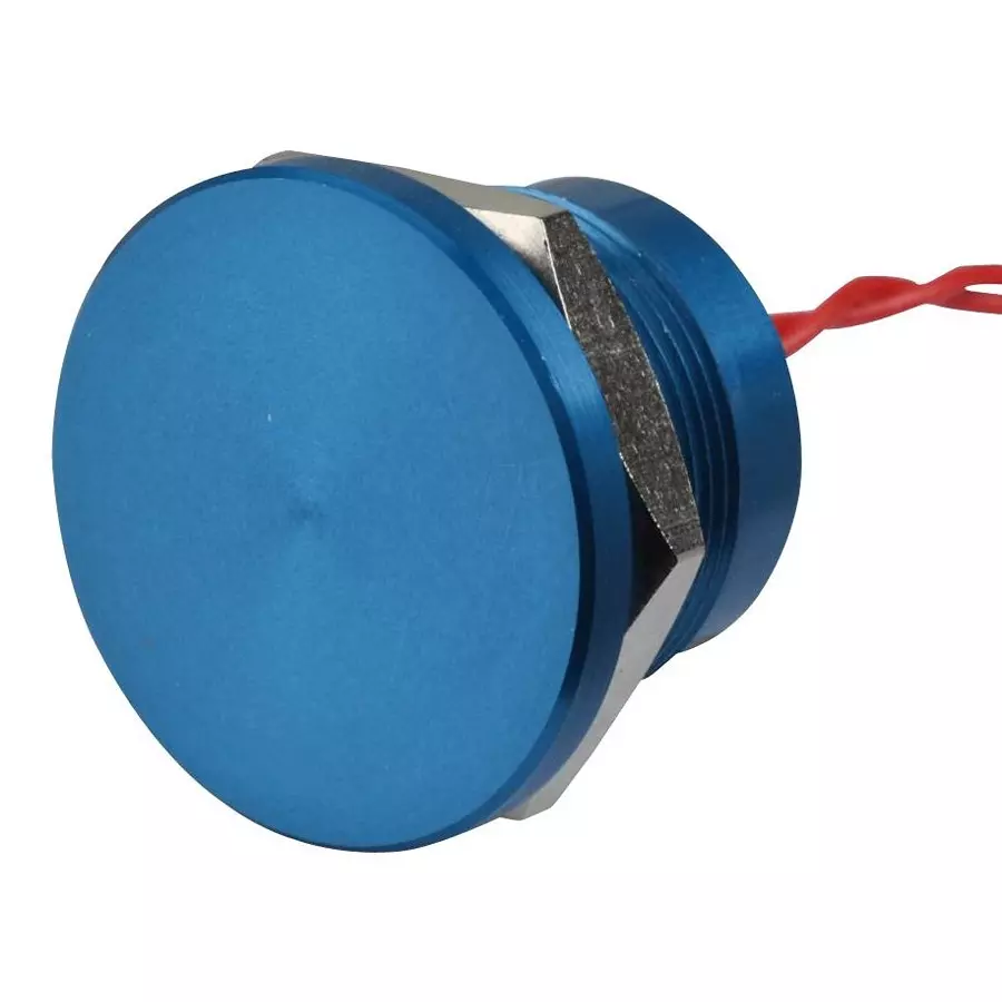 APEM PIEZO VANDAL RESIST SW, SPST, 24V, 0.2A, PBAR2AF1000