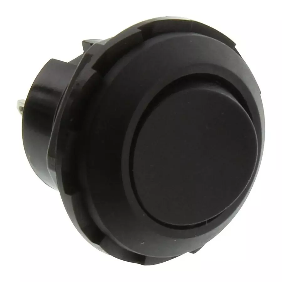 E-SWITCH ROCKER SWITCH, DPDT, BLACK, PANEL, RR3130BBLKBLKES.